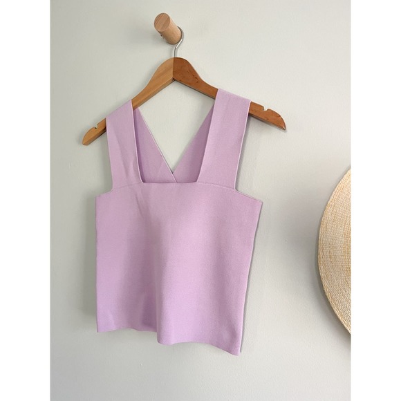 House of Harlow 1960 Tops - House of Harlow 1960 | NWT | Compression Crop Top Tank  | Orchid Purple | Sz XS
